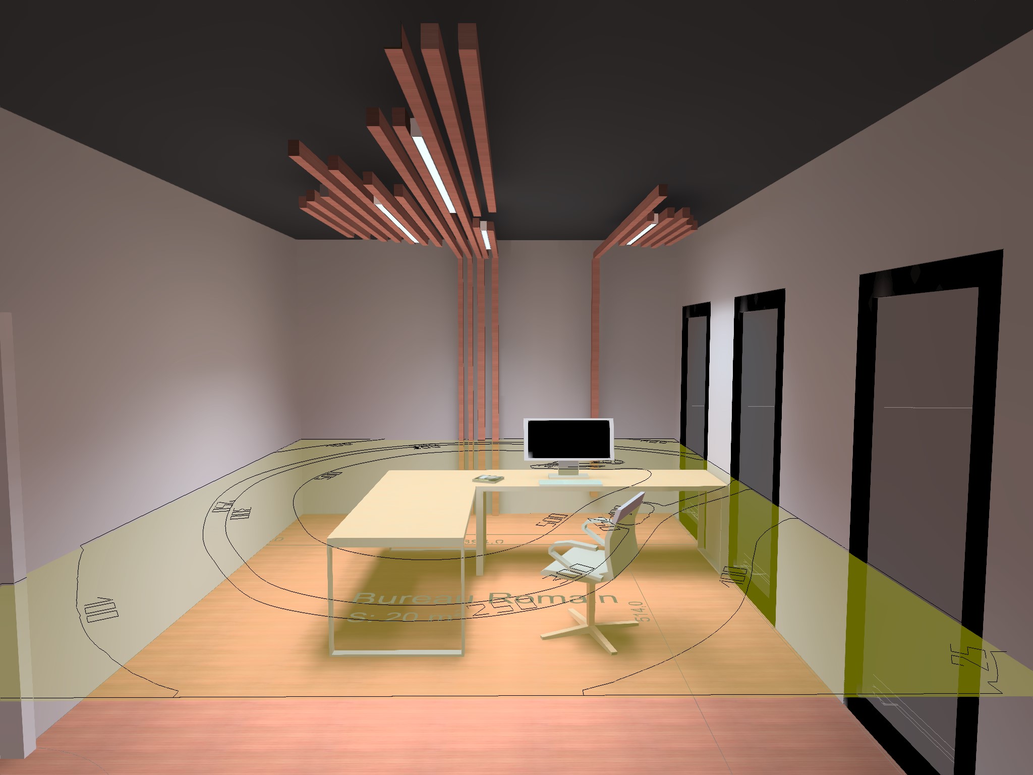Bureau Romain QUADRO k Bureau Romain QUADRO k